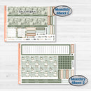 Classic Christmas Reading Kit | A5 Erin Condren Monthly & Dashboard Sticker Kit | 2024-2025 Planners | All Aglow | KIT-419-V