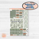 Classic Christmas Reading Kit | Hobonichi Weeks Monthly Planner Kit Stickers | All Aglow | KIT-419-Z