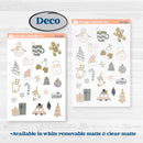 Cheerful Holiday Christmas Kit | Weekly Sticker Kit for Vertical Planners like Erin Condren | Very Merry | KIT-420-A