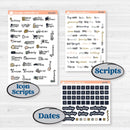 Cheerful Holiday Christmas Kit | Weekly Add-On Planner Kit Stickers | Very Merry | KIT-420-B