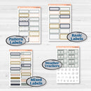 Cheerful Holiday Christmas Kit | Hobonichi Cousin Weekly & Daily Planner Kit Stickers | Very Merry | KIT-420-E