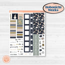 Cheerful Holiday Christmas Kit | Hobonichi Weeks Weekly Planner Kit Stickers | Very Merry | KIT-420-F