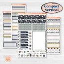 Cheerful Holiday Christmas Kit | A5 Compact Vertical Planner Kit Stickers for Erin Condren | Very Merry | KIT-420-G