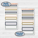 Cheerful Holiday Christmas Kit | 7x9 Compact Vertical Planner Kit Stickers | Very Merry | KIT-420-H