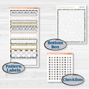 Cheerful Holiday Christmas Kit | 7x9 Compact Vertical Planner Kit Stickers | Very Merry | KIT-420-H