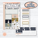 Cheerful Holiday Christmas Kit | Plum Vertical Priorities 7x9 Planner Kit Stickers | Very Merry | KIT-420-J