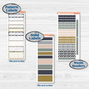 Cheerful Holiday Christmas Kit | A5 Daily Duo Planner Kit Stickers | Very Merry | KIT-420-L