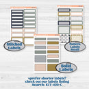 Cheerful Holiday Christmas Kit | A5 Daily Duo Planner Kit Stickers | Very Merry | KIT-420-L