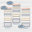 Cheerful Holiday Christmas Kit | 7x9 Erin Condren Daily Duo Planner Kit Stickers | Very Merry | KIT-420-M