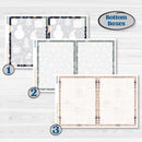 Cheerful Holiday Christmas Kit | 7x9 Erin Condren Daily Duo Planner Kit Stickers | Very Merry | KIT-420-M