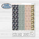 Cheerful Holiday Christmas Kit | 7x9 Erin Condren Daily Duo Planner Kit Stickers | Very Merry | KIT-420-M