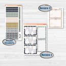 Cheerful Holiday Christmas Kit | A5 Plum Daily Planner Kit Stickers | Very Merry | KIT-420-N