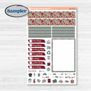 Vintage Christmas Kit | A5 Compact Vertical Planner Kit Stickers for Erin Condren | Holiday Nostalgia | KIT-421-G