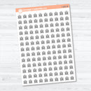 Library Icons | Planner Stickers | Icons | I-201