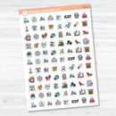 January or Winter Icons | Planner Stickers | I-073