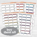 Doodled Notebook Labels | Top Spiral Planner Stickers | L-212