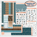 Whimsical Winter Kit | Weekly Add-On Planner Kit Stickers | Sugarplum | KIT-422-B