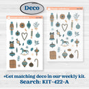 Whimsical Winter Kit | Journaling Kit Planner Stickers | Sugarplum | KIT-422-D