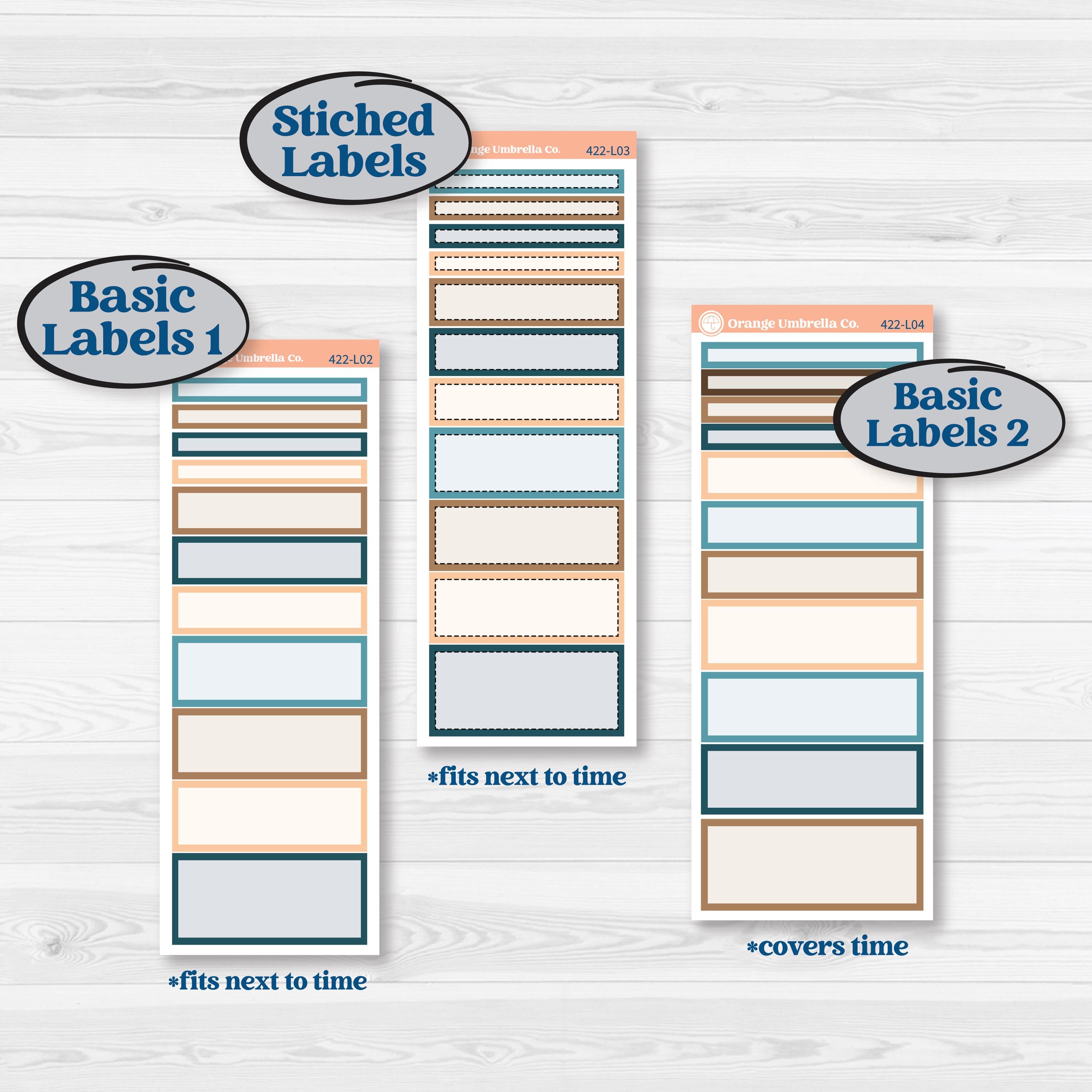 Whimsical Winter Kit | A5 Daily Duo Planner Kit Stickers | Sugarplum | KIT-422-L