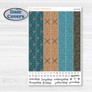 Whimsical Winter Kit | 7x9 Erin Condren Daily Duo Planner Kit Stickers | Sugarplum | KIT-422-M