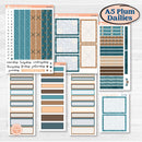 Whimsical Winter Kit | A5 Plum Daily Planner Kit Stickers | Sugarplum | KIT-422-N