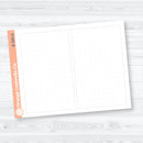 Daily Duo A5 Bottom Box Covers Planner Stickers | B-309