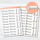 Fill-In Anniversary Labels | Event Planner Stickers | E-088