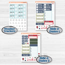 Winter Snowflake Kit | Hobonichi Cousin Weekly & Daily Planner Kit Stickers | Snow Problem | KIT-501-E