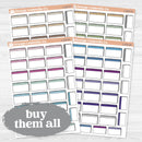 Doodled Notebook Labels | Top Spiral Planner Stickers | L-212