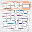 Doodled Notebook Labels | Top Spiral Planner Stickers | L-212