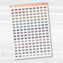 Micro Chevron Arrow Doo Dads | Icon Planner Stickers | Matches 2026 Kits | I-231