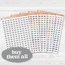 Micro Chevron Arrow Doo Dads | Icon Planner Stickers | Matches 2026 Kits | I-231