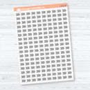 Micro Chevron Arrow Doo Dads | Icon Planner Stickers | Matches 2026 Kits | I-231-CM