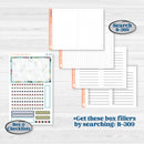 Winter Snowflake Kit | A5 Daily Duo Planner Kit Stickers | Snow Problem | KIT-501-J