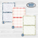 Winter Snowflake Kit | 7x9 Erin Condren Daily Duo Planner Kit Stickers | Snow Problem | KIT-501-K