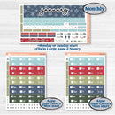 Winter Snowflake Kit | Laurel Denise Nancy Large & Anne Large Planner Kit Stickers | Snow Problem | KIT-501-V