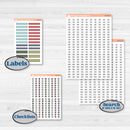 Winter Snowflake Kit | Laurel Denise Jo Large Planner Kit Stickers | Snow Problem | KIT-501-X