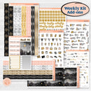 New Year’s Day Kit | Weekly Add-On Planner Kit Stickers | All That Glitters | KIT-502-B