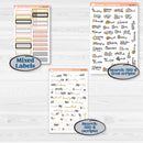 New Year’s Day Kit | Hobonichi Cousin Weekly & Daily Planner Kit Stickers | All That Glitters | KIT-502-E