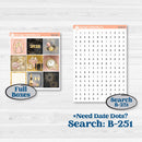 New Year’s Day Kit | Hobonichi Cousin Weekly & Daily Planner Kit Stickers | All That Glitters | KIT-502-E