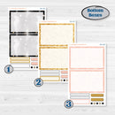 New Year’s Day Kit | A5 Daily Duo Planner Kit Stickers | All That Glitters | KIT-502-J