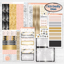 New Year’s Day Kit | 7x9 Erin Condren Daily Duo Planner Kit Stickers | All That Glitters | KIT-502-K