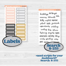 New Year’s Day Kit | A5 Erin Condren Monthly & Dashboard Sticker Kit | All That Glitters | KIT-502-M