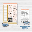 New Year’s Day Kit | 7x9 Plum Monthly & Dashboard Planner Kit Stickers | All That Glitters | KIT-502-Q