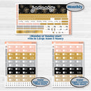 New Year’s Day Kit | Laurel Denise Nancy Large & Anne Large Planner Kit Stickers | All That Glitters | KIT-502-V