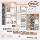 Neutral Woodland Kit | Weekly Sticker Kit for Vertical Planners like Erin Condren | Whispers of Hope | KIT-503-A
