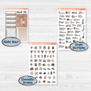 Neutral Woodland Kit | Weekly Add-On Planner Kit Stickers | Whispers of Hope | KIT-503-B