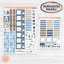 Nostalgic Frosty Winter Kit | Hobonichi Weeks Weekly Planner Kit Stickers | Frosted Windowpanes | KIT-504-F