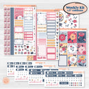 Cheerful Floral Kit | Weekly Sticker Kit for Vertical Planners like Erin Condren | Beatriz | KIT-505-A