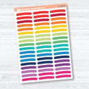 Highlighter Brush Strokes | Decorative Planner Stickers | D-108
